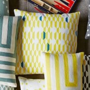 West Elm two NWT 20”x20” pillow covers